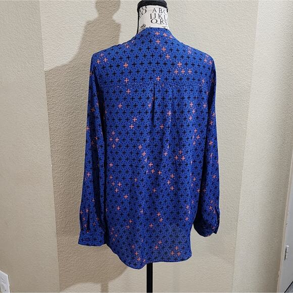Anthropologie x Maeve long sleeve blue blouse size 2 XS - Picture 6 of 6
